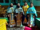 5 сентября игумен Афанасий (Гриценко) в сослужении однокурсников совершил Божественную литургию в храме станицы Екатериноградской_1