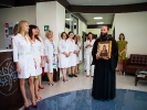 Настоятель монастыря принял участие в открытии нового медицинского центра_3