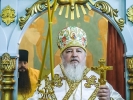 Митрополит Кирилл совершил Литургию в мужском монастыре_11