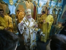 Митрополит Кирилл совершил Литургию в мужском монастыре_15