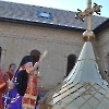Освящение купола на здании братского корпуса