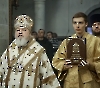 Митрополит Кирилл совершил Божественную литургию в храме великомученика Георгия Победоносца монастырского подворья в г. Михайловске